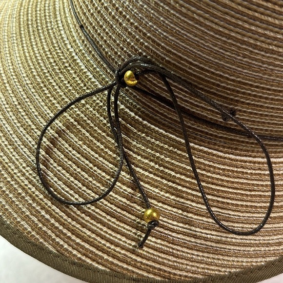 Peter Grimm Wide Brim Floppy Sun Hat Packable Cotton/Nylon EUC main image 10